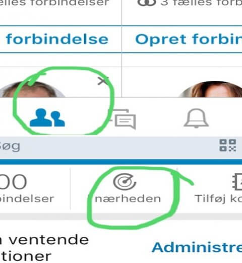 LinkedIn I nærheden